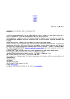 Comunicato Raduno Le CX Al Castello 14 Settembre 2014